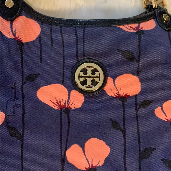 TORY BURCH Linen Tote - Picture 4 of 15